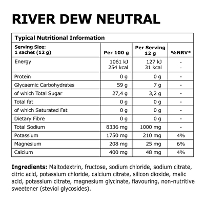 32GI Hydrate 1000 Pack of 12 Sachets