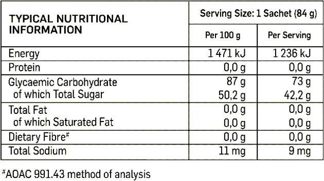 Biogen Elite Carb Drink 83g Sachet   