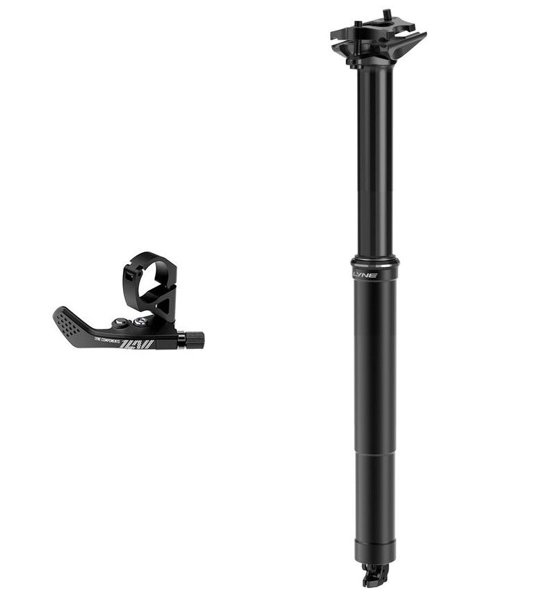 Lyne Contour Internal Dropper Seatpost 30.9mm Under bar 