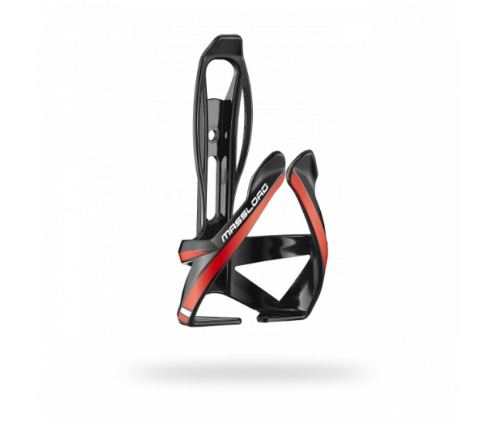 Massload Mini Bottle Cage - Black Red 