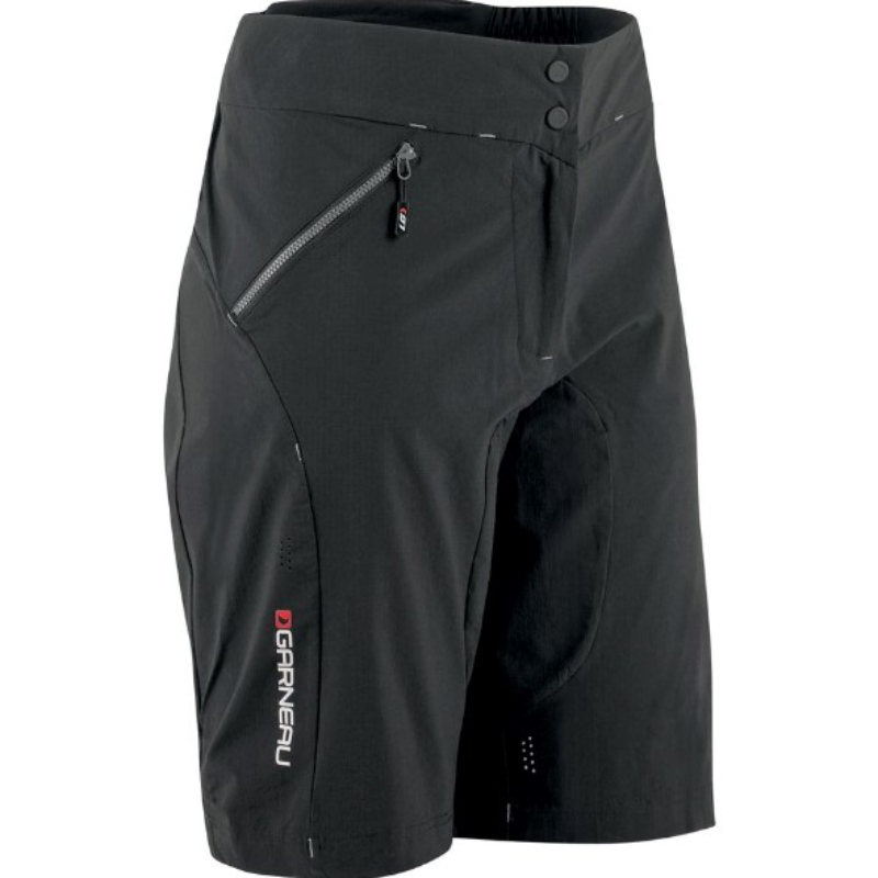 Shop Louis Garneau Ladies Black Stream Zappa Casual Shorts - Cycle Lab