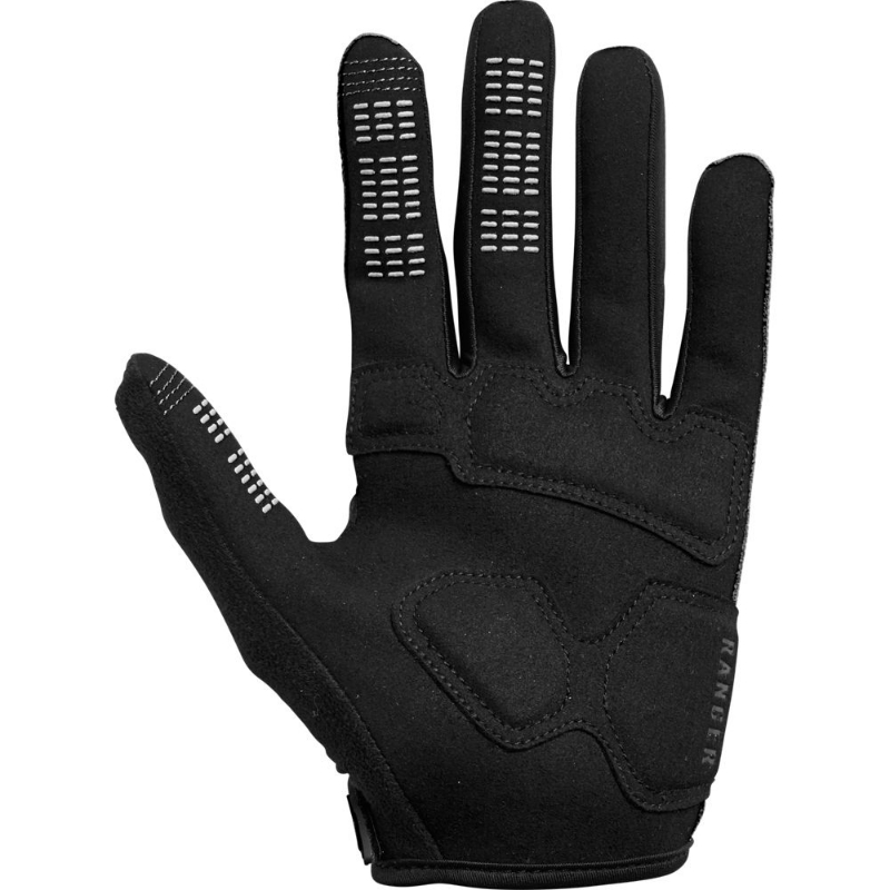 Fox Ladies Black Ranger Gel Long Finger Gloves