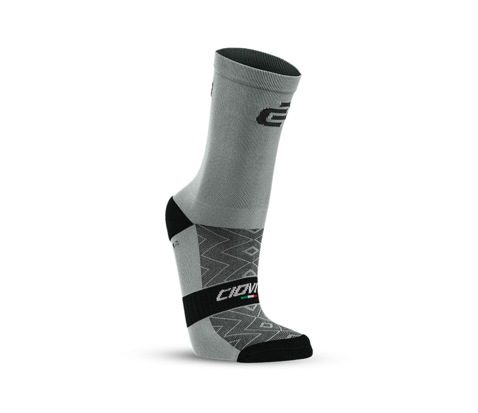 Ciovita Crew Unisex Grey Socks 