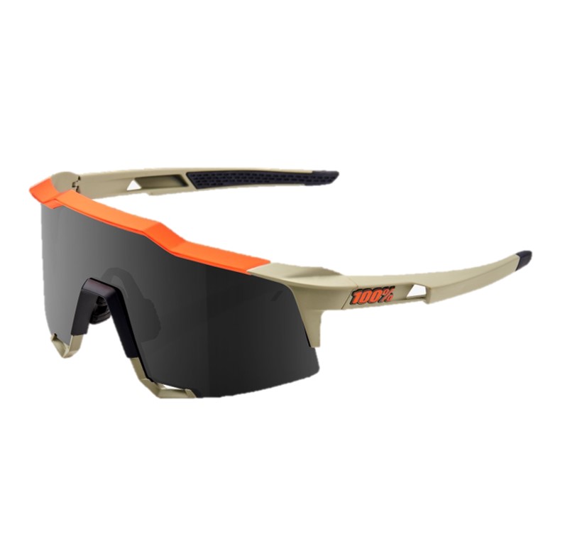 Buy 100% Speedcraft Soft Tact Quicksand Smoke Lense Sunglasses Online ...