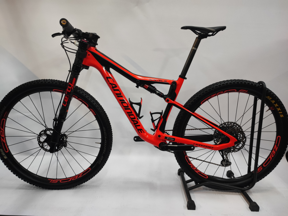 Pre-Owned Cannondale Scalpel RE Carbon Dual Suspension MTB - Medium