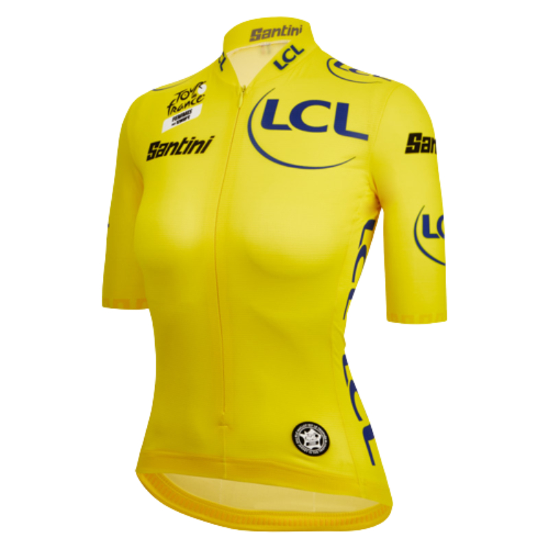 Santini General Classification Tour de France Short Sleeve Ladies Jersey