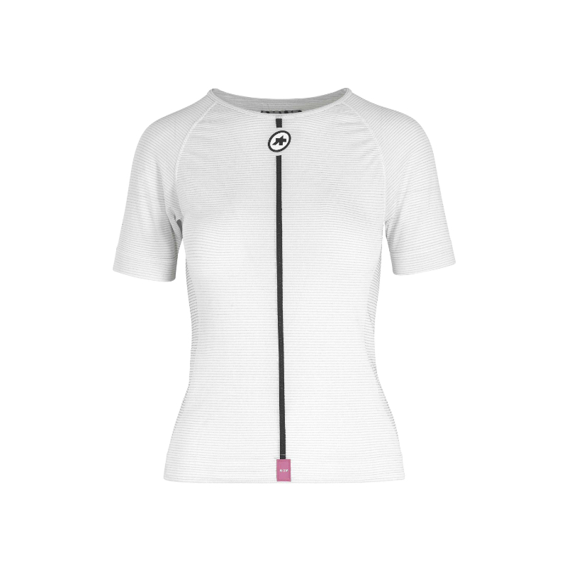 Assos Ladies White Summer Skin Layer Short Sleeve Base Layer