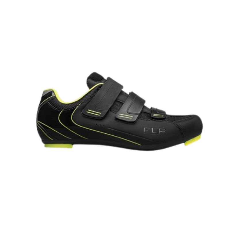 FLR Unisex Black/Yellow F35 Road Shoes
