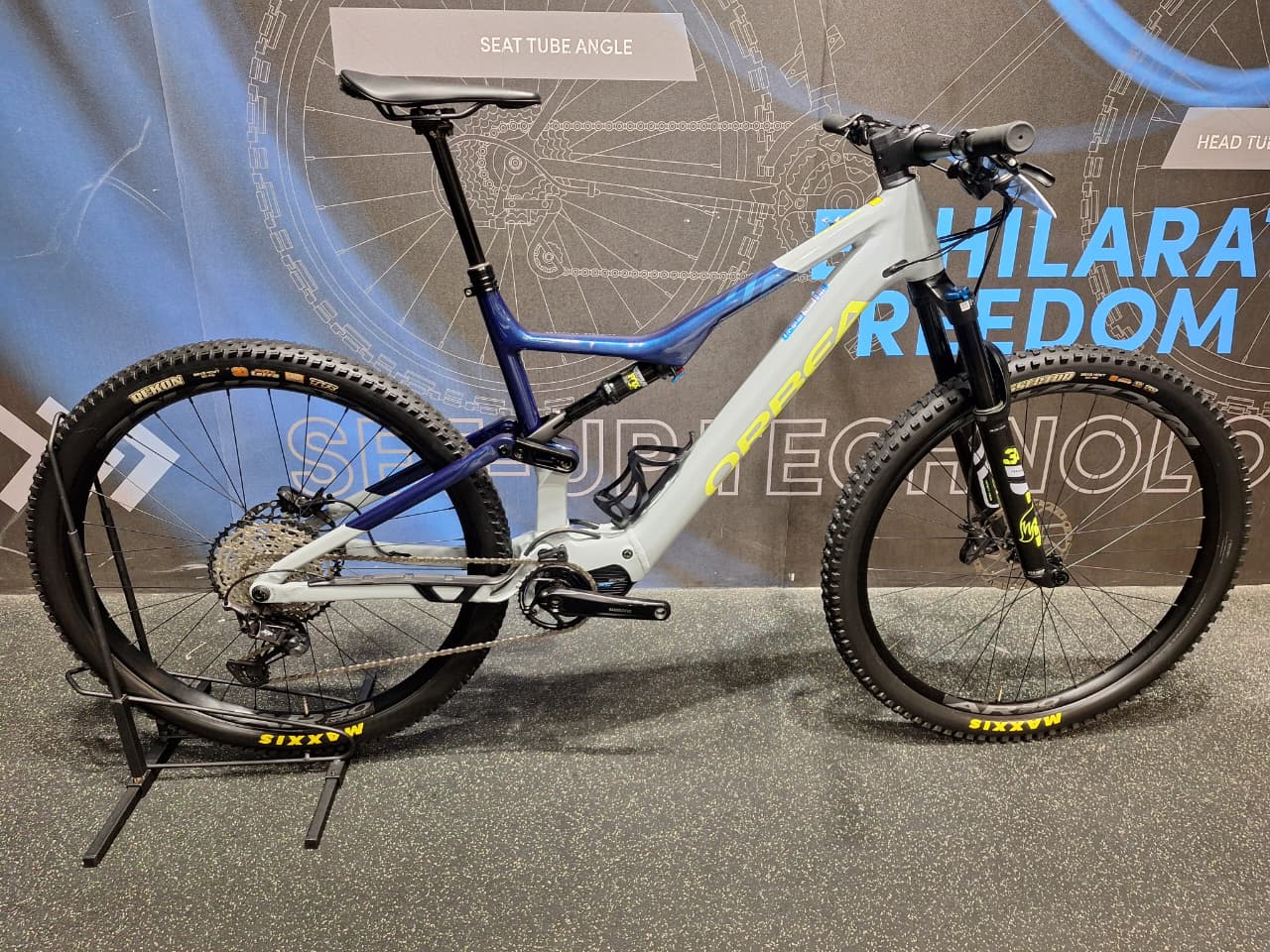 Demo Orbea Rise H20 20MPH Aluminium Dual Suspension Mountain Bike XL 2023 