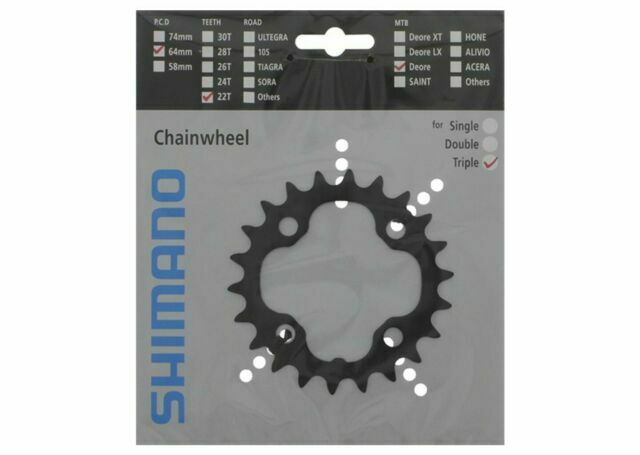 Shimano Chainring 22T 4Bolt FMC 590