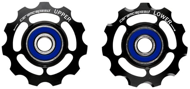 CeramicSpeed SRAM 11S Aluminium Pulley Wheels - Black 