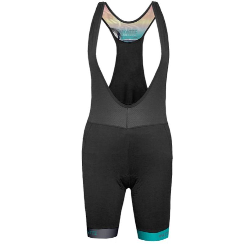 Wattz Explode Gel Oceantopia Ladies Bibshorts