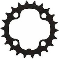 SRAM Mountain Bike Chainring 26T 2x10 Black 