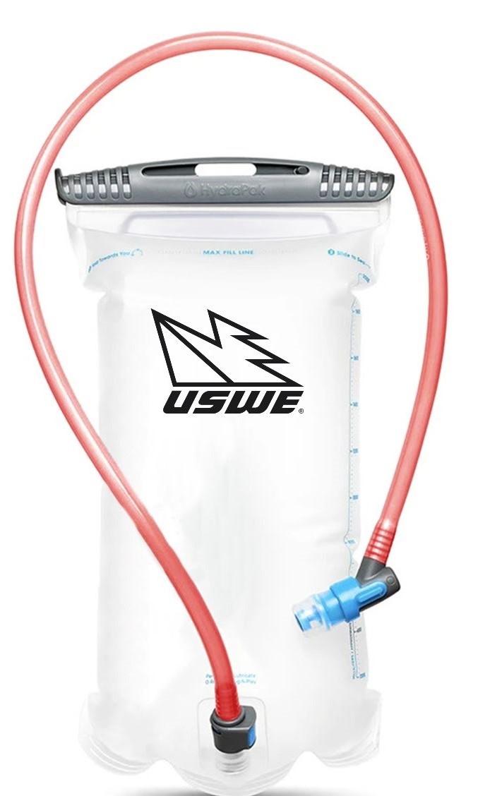 USWE Elite 1.5L Hydration Bladder ? Separable Baffle, Plug-&-Play, Reversib