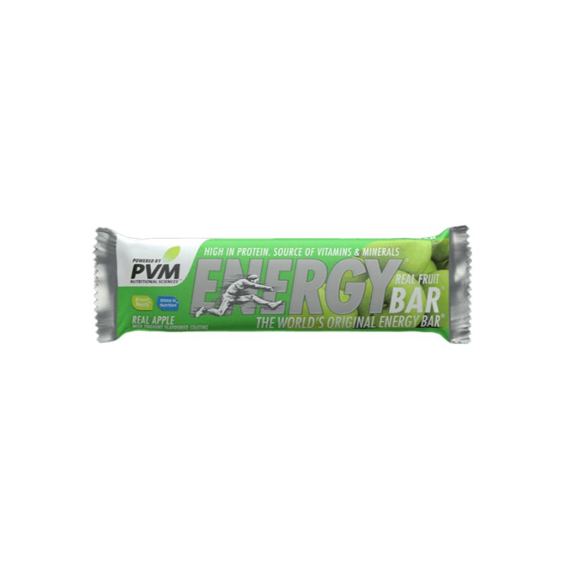 PVM Real Fuit Energy 45G Bar - Apple