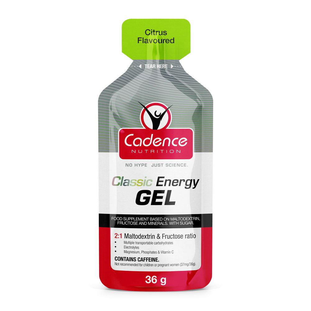 Cadence Nutrition Classic Energy Gel - 36G