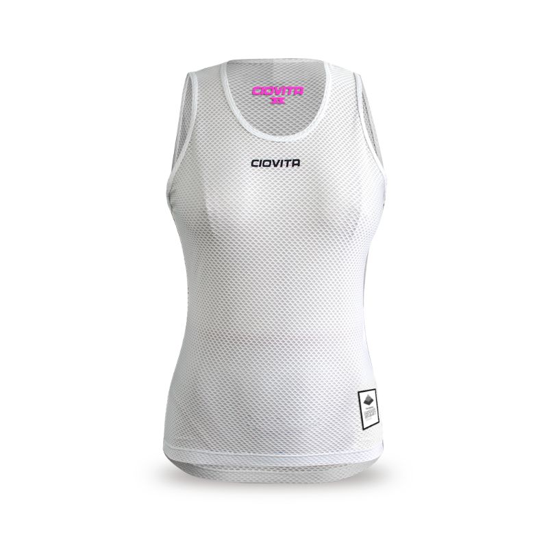 Ciovita Ladies Black White Strato 2-Pack Vests