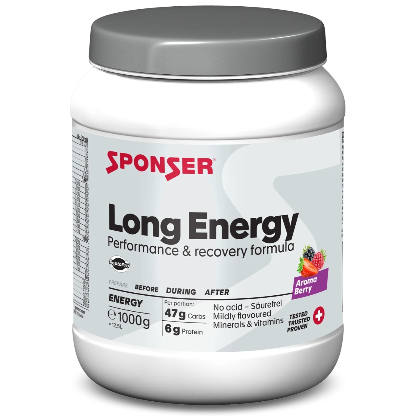 Sponser Long Energy 1Kg Berry Tub
