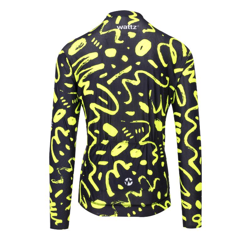 Wattz Grafitti Long Sleeve Men's Jersey