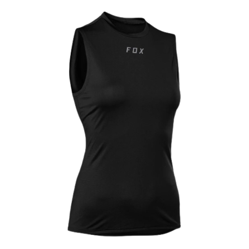 Fox Ladies Black Tecbase Sleeveless Base Layer