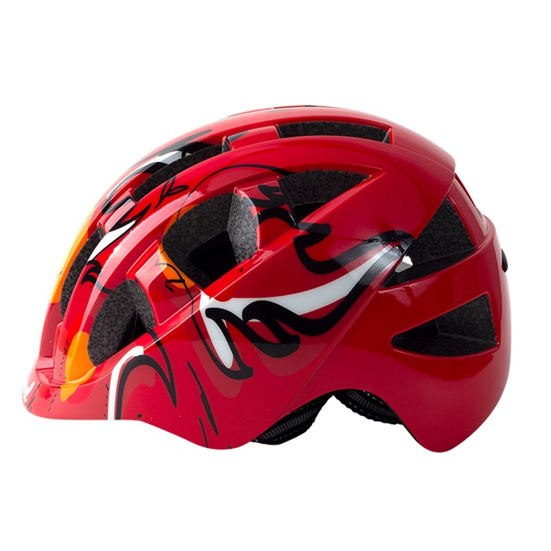 Marvel Lil Shredster Red Flames Junior Helmet