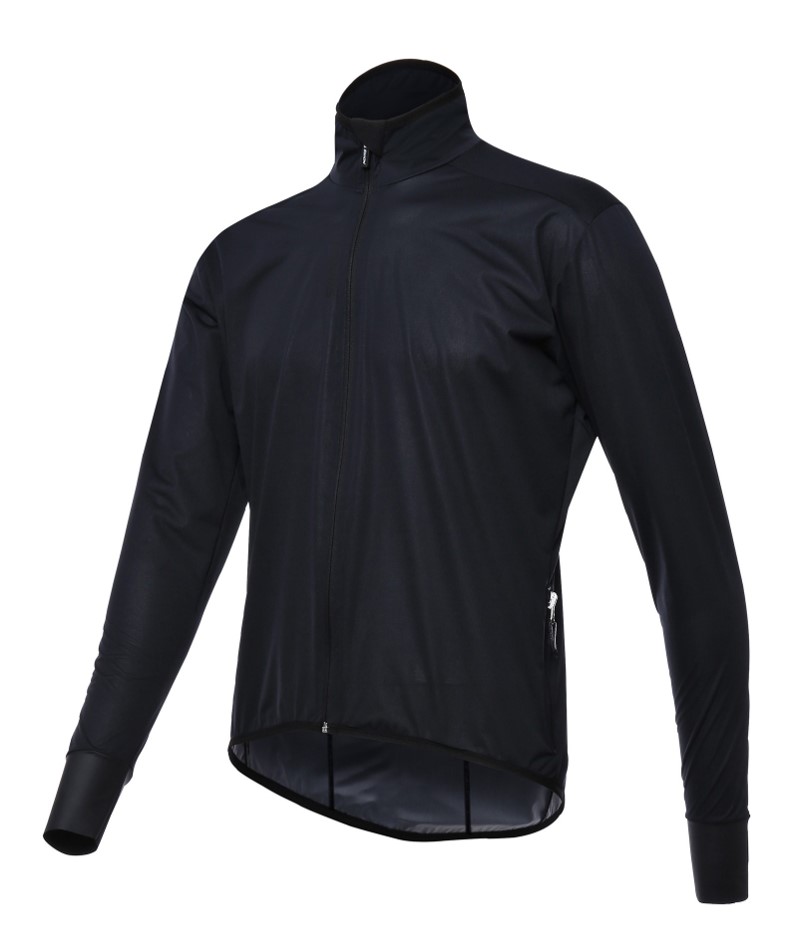 Santini Men's Black Scudo Windbreaker Jacket