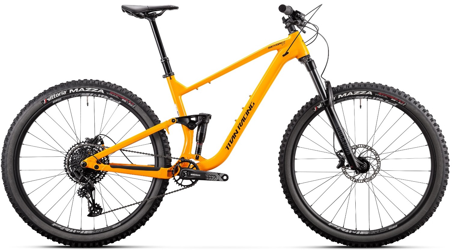 Titan Skyrim Dash ST Aluminium Dual Suspension Mountain Bike 