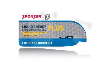Sponser Liquid Energy Plus Gel Sachet 35G
