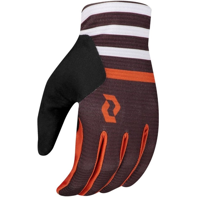 Scott Ridance Red Orange Long Finger Gloves 