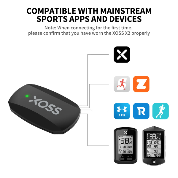 Xoss X2 Heart Rate Monitor 