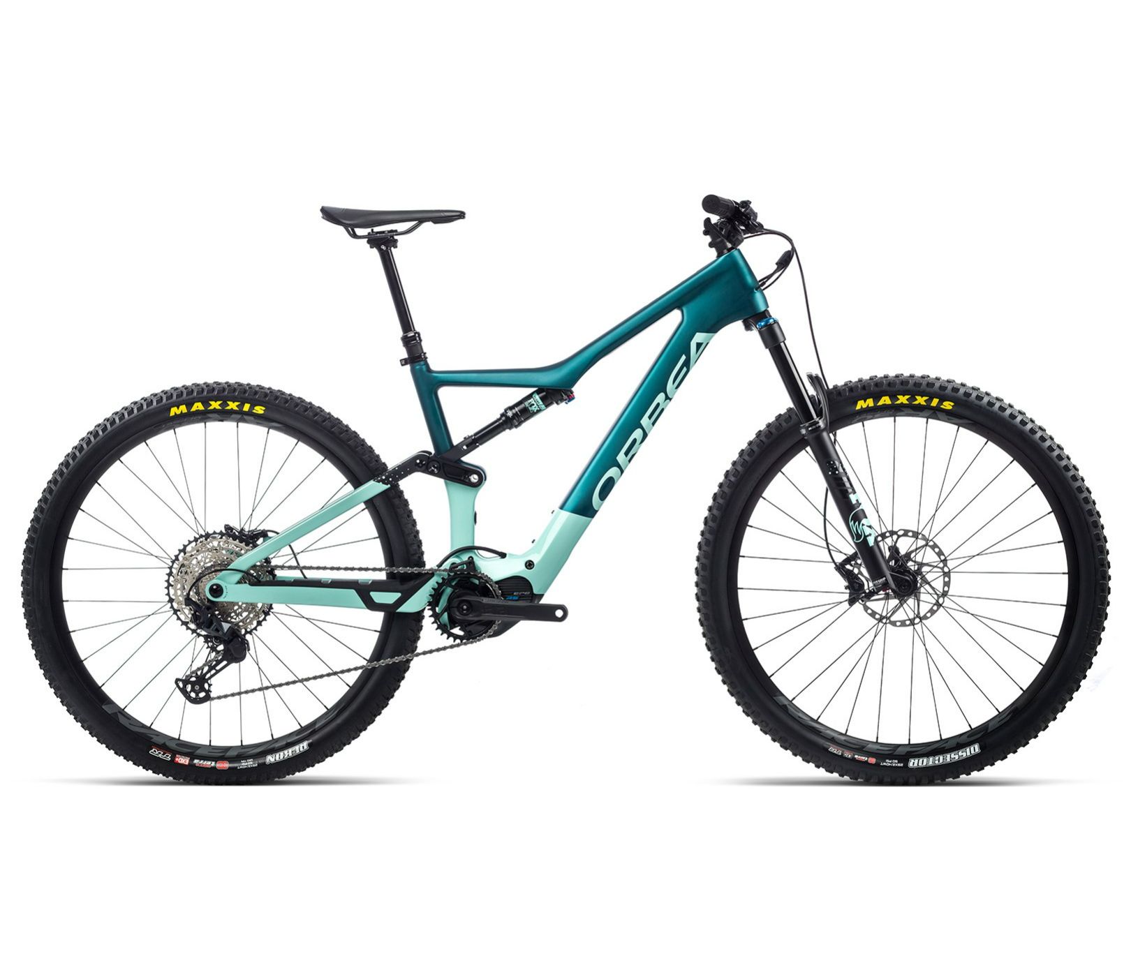 2022 Orbea Rise M20 Dual Suspension E-Mountain Bike