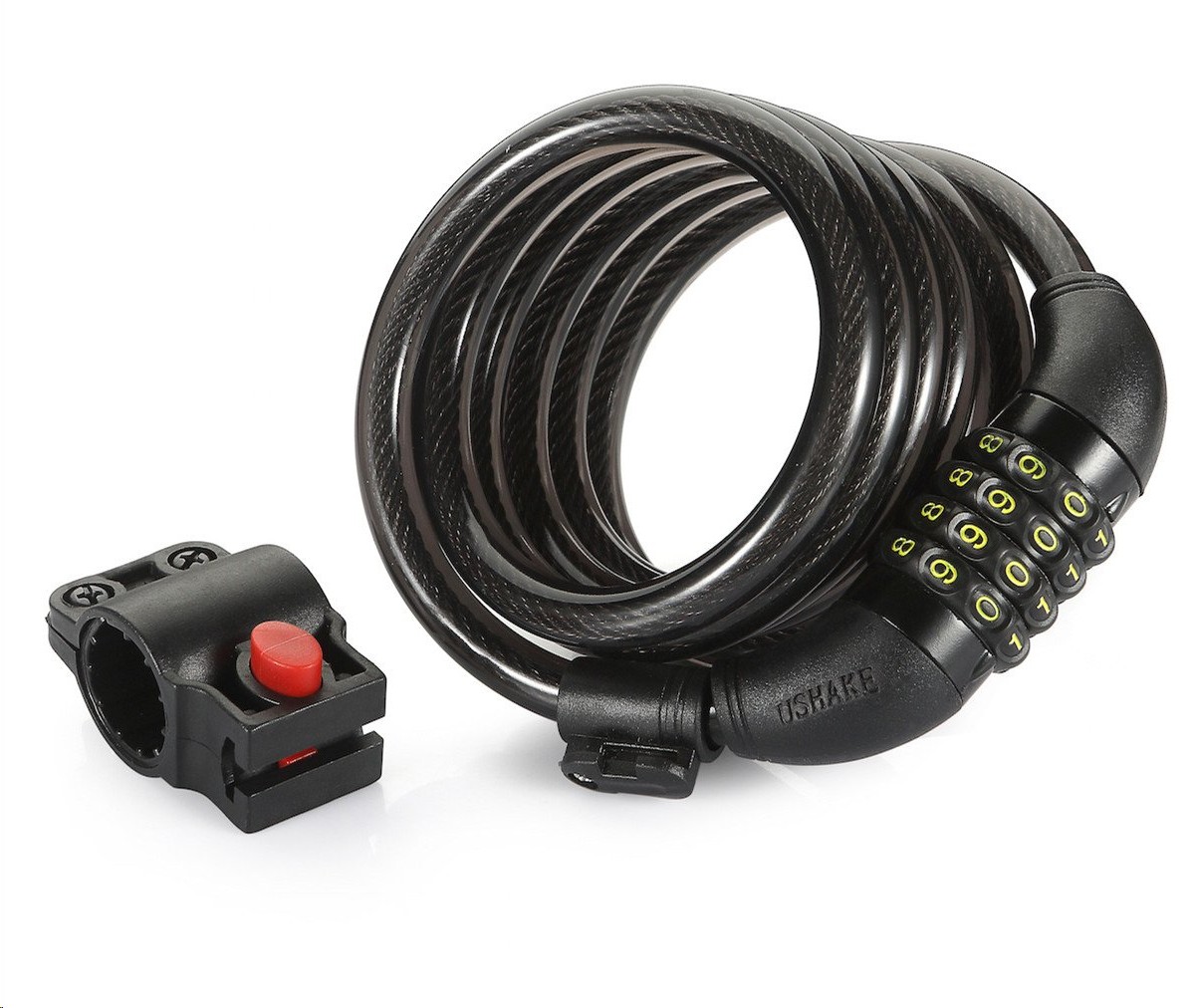 Ryder Combination Coil Lock With Bracket