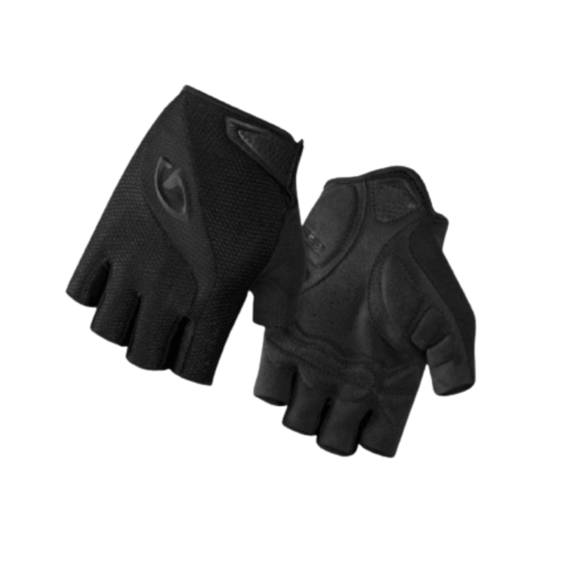Giro Bravo Black Short Finger Gloves 