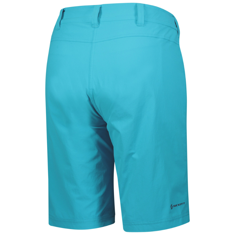 Scott Ladies Breeze Blue Trail Flow With Pad Baggy Shorts