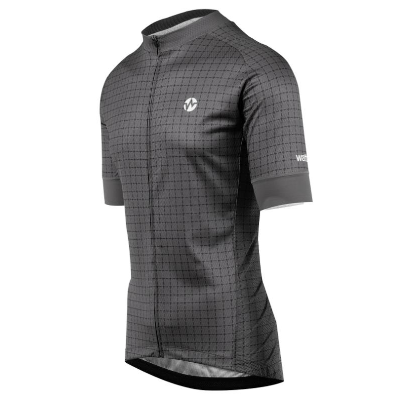 Wattz Grid Short Sleeve Men's Jersey