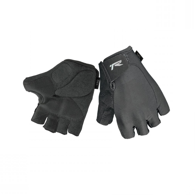 Ryder Black Podium Gel Short Sleeve Gloves