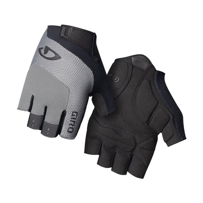 Giro Charcoal Bravo Gel Short Finger Gloves 