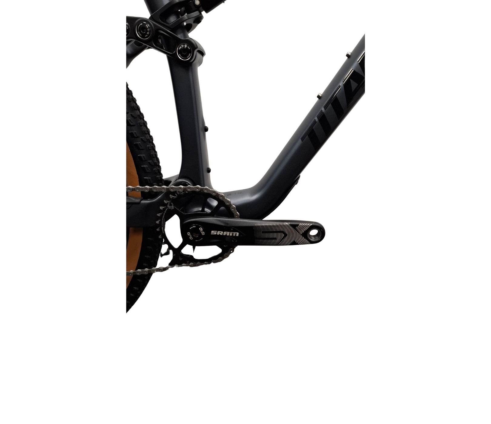 Pre-Owned Titan Cypher Carbon Dual Suspension Mountain Bike - Extra Large 