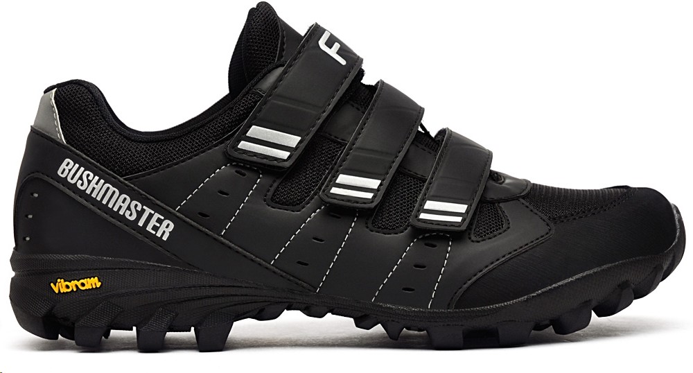 FLR Bushmaster Black/Silver MTB Shoes