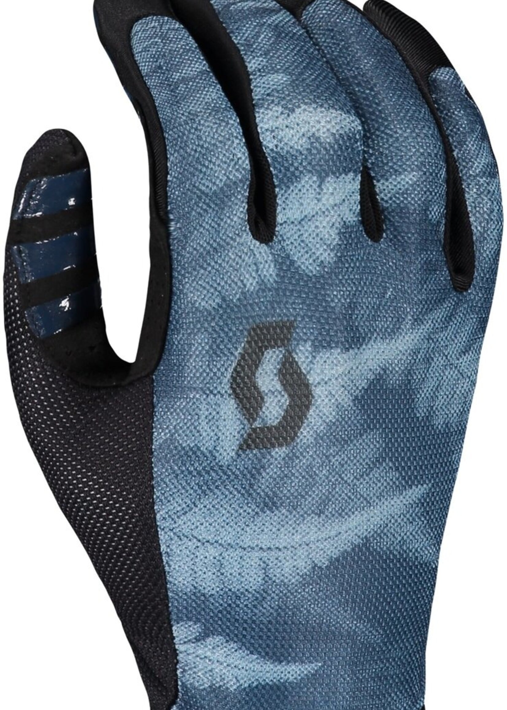 Scott Traction LF Blue Gloves