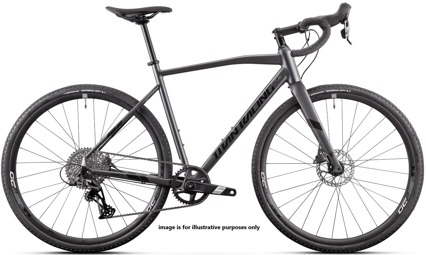 Demo Titan Switch Comp Aluminium Gravel Bike Large 2024  
