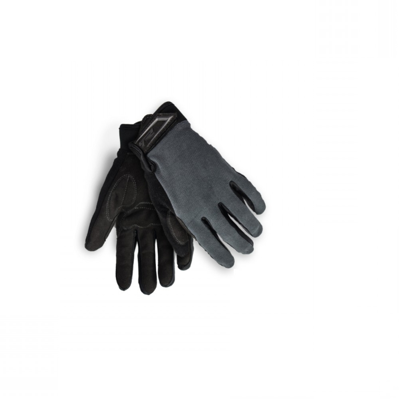 Ryder Unisex Grey Race Lite Long Finger Gloves