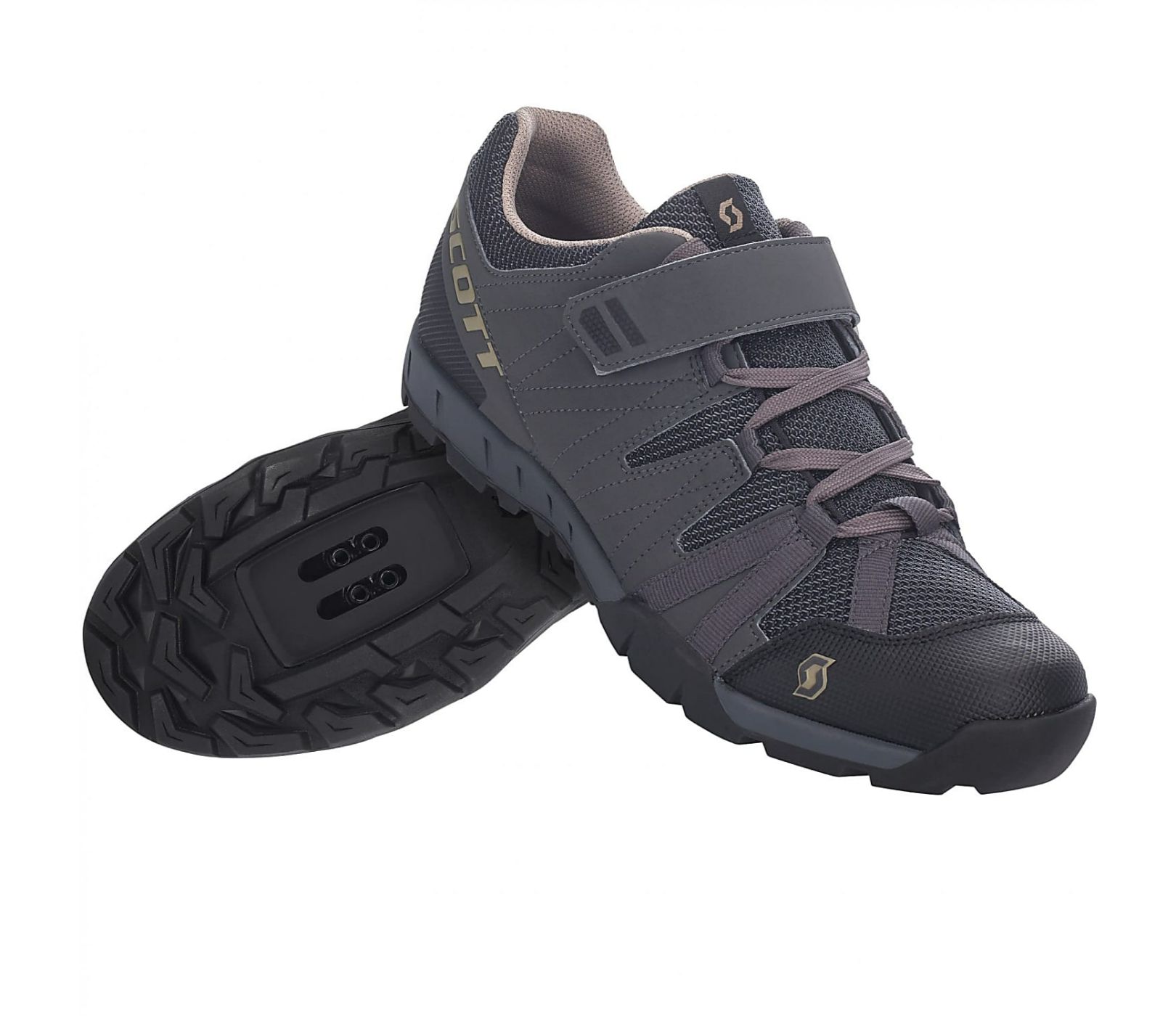 Scott Men's Sport Trail Grey Brown Mountain Bike Shoe 