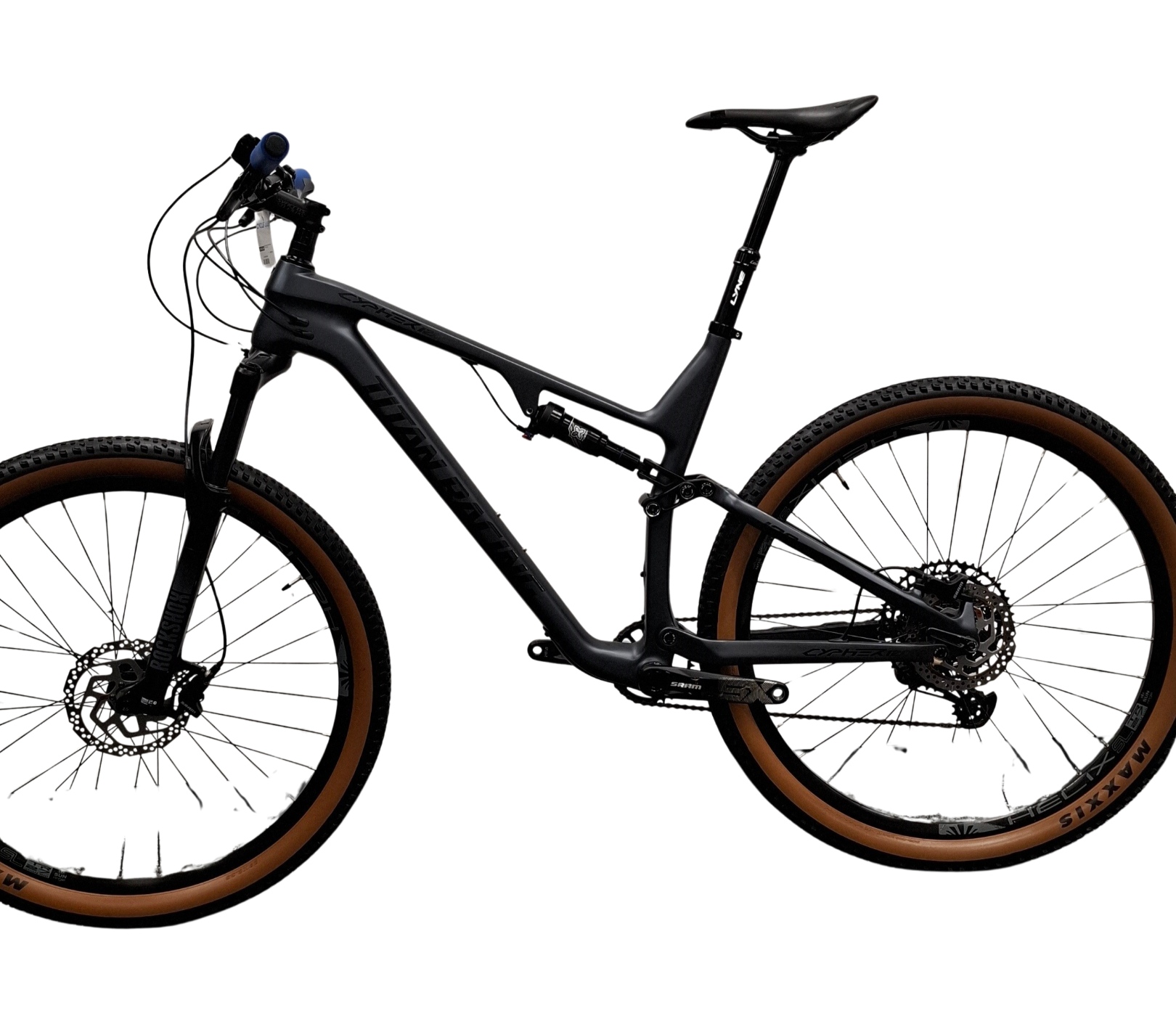 Pre-Owned Titan Cypher Carbon Dual Suspension Mountain Bike - Extra Large 