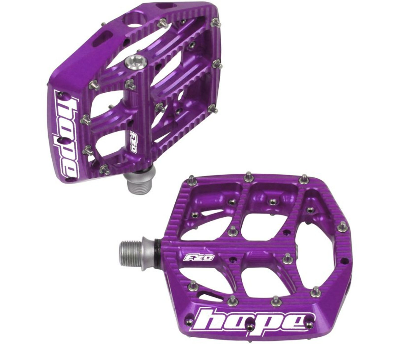 Get the Best Deals on Hope F20 Mountain Bike Pedals Purple Cycle Lab