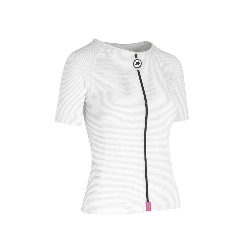 Assos Ladies White Summer Skin Layer Short Sleeve Base Layer