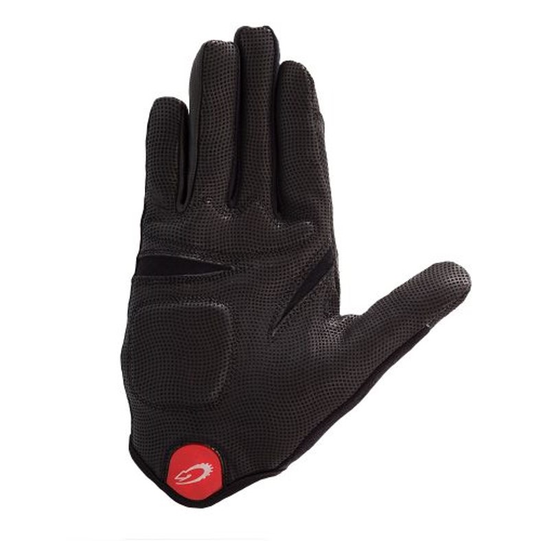 Lizzard Black Kanga Long Finger Gloves 
