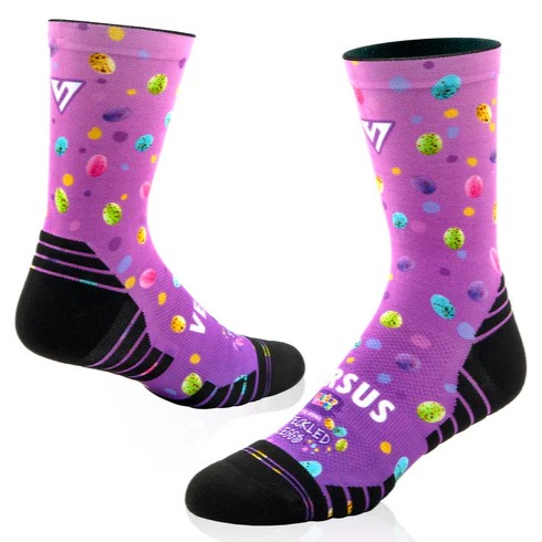 Versus Active Crew Speckled Egg Unisex Versus Socks