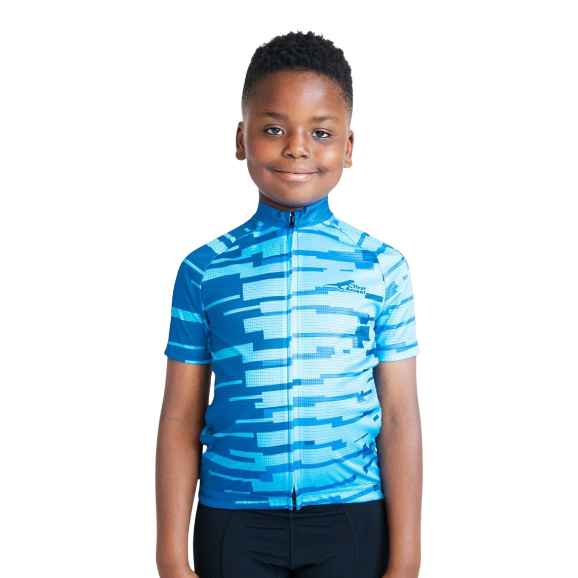 First Ascent Cyber Camo Junior Boys Jersey 