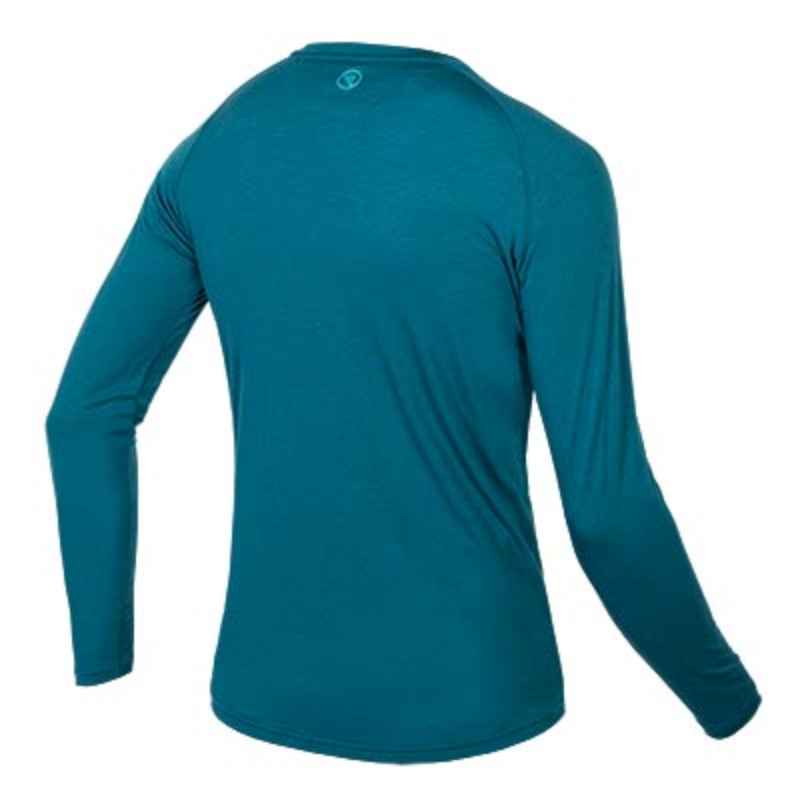 Endura Ladies Green Baabaa Blend Long Sleeve Base Layer

